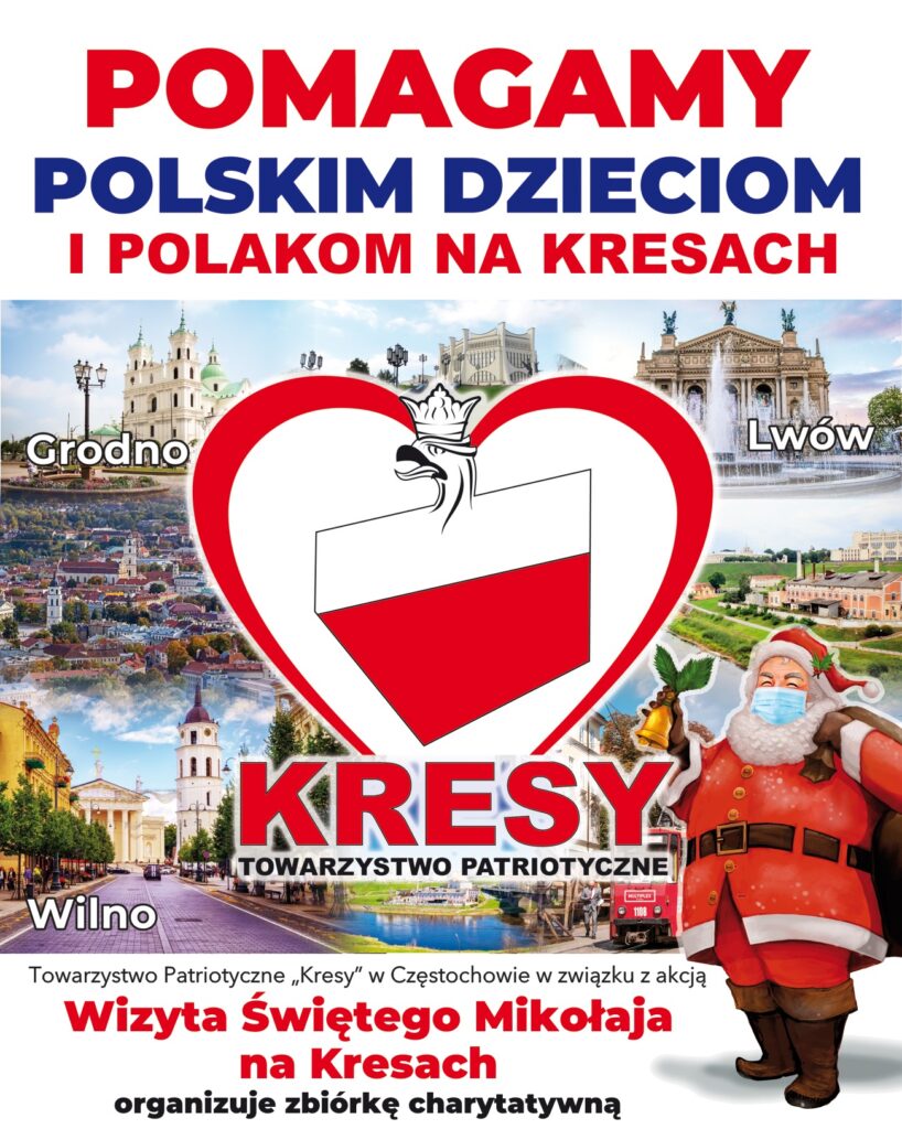 Plakat akcji Mikołaj na Kresach